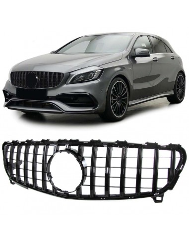 Calandre Panamericana Noir Brillant Mercedes Classe A Facelift W176 2023