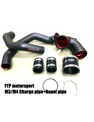 Charge Pipe + Boost Pipe FTP MOTORSPORT Bmw M4 F82 brillant des détails fins