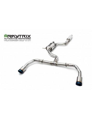 Catback Inox ARMYTRIX VW Golf 8 GTI solde