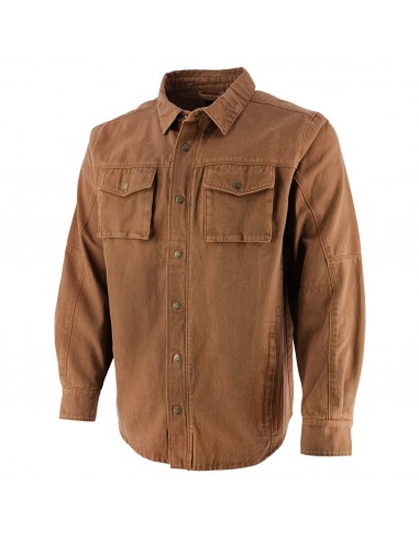 Ford Bronco Men's Waxed Button Up Shirt Jacket pour bénéficier 