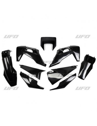 Kit Plastique UFO Noir Husqvarna TE/FE (20-21) commande en ligne