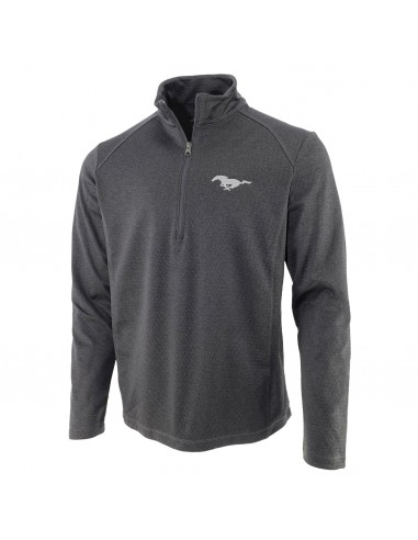 Ford Mustang History Diamond Heather Fleece 1/4 Zip Pullover en stock