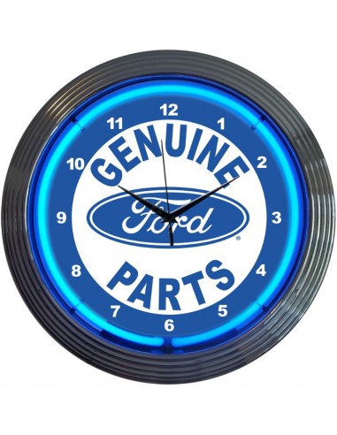 Ford Genuine Parts Neon Clock 50% de réduction en Octobre 2024