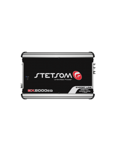 Stetsom EX 8000 EQ 1 Channel Digital Amplifier Full Range Class D 8k RMS (DISCONTINUED) En savoir plus