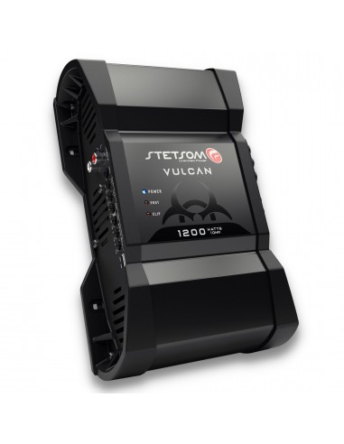 Stetsom Vulcan 1200 Class D Full Range Mono Digital Car Amplifier 1.2k RMS (DISCONTINUED) commande en ligne