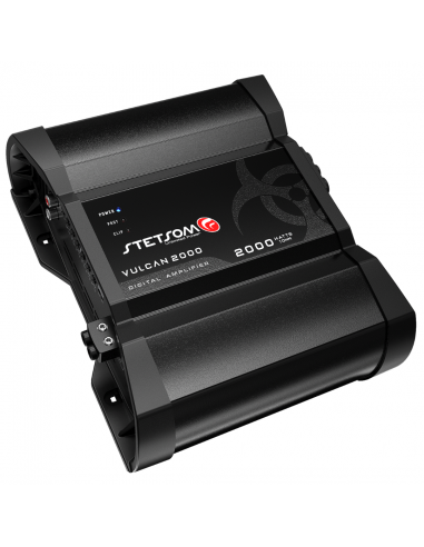 Stetsom Vulcan 2000 Class D Full Range Mono Digital Car Amplifier 2k RMS (DISCONTINUED) 50% de réduction en Octobre 2024