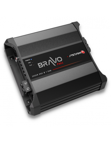 Stetsom BRAVO FULL 3K Digital Full-Range Amplifier Mono 1 Channel Class D 3000 Watts RMS 2023