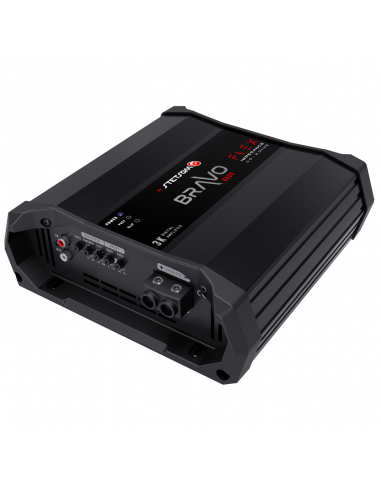 Stetsom BRAVO BASS Flex 3K 0.5~2ohm (Auto) Mono Class D Car Audio Amplifier, Automatic Impedance System 0.5 to 2 Ohms français