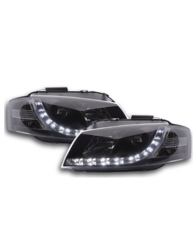 PH1041 PHARES DAYLIGHT À LED AVEC LOOK FEUX DE JOUR AUDI A3 8P/8PA AN. 03-07 NOIR Vous souhaitez 