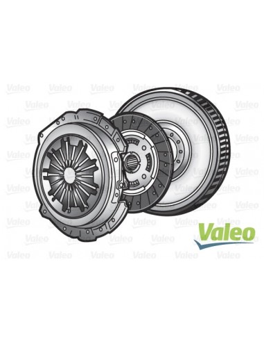 VALEO 835074 KIT D'EMBRAYAGE + VOLANT MOTEUR OPEL MERIVA, ASTRA H 1.7 CDTI la livraison gratuite