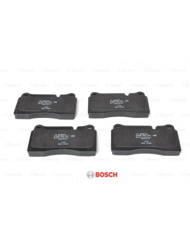 BOSCH 0 986 494 207 JEU DE 4 PLAQUETTES DE FREIN AVANT TOUAREG, AUDI A3, SEAT LEON la colonne vertébrale