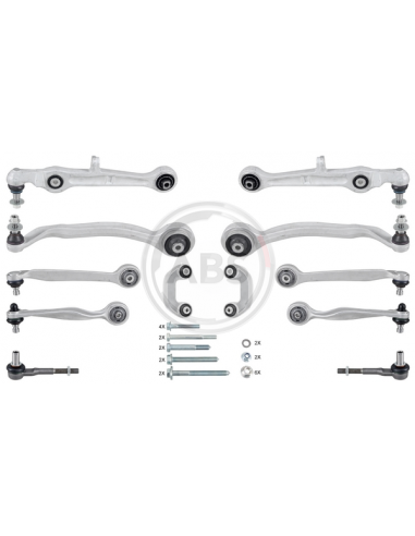 ABS 219916 KIT DE BRAS DE SUSPENSION AUDI A4, A6 SEAT EXEO de la marque